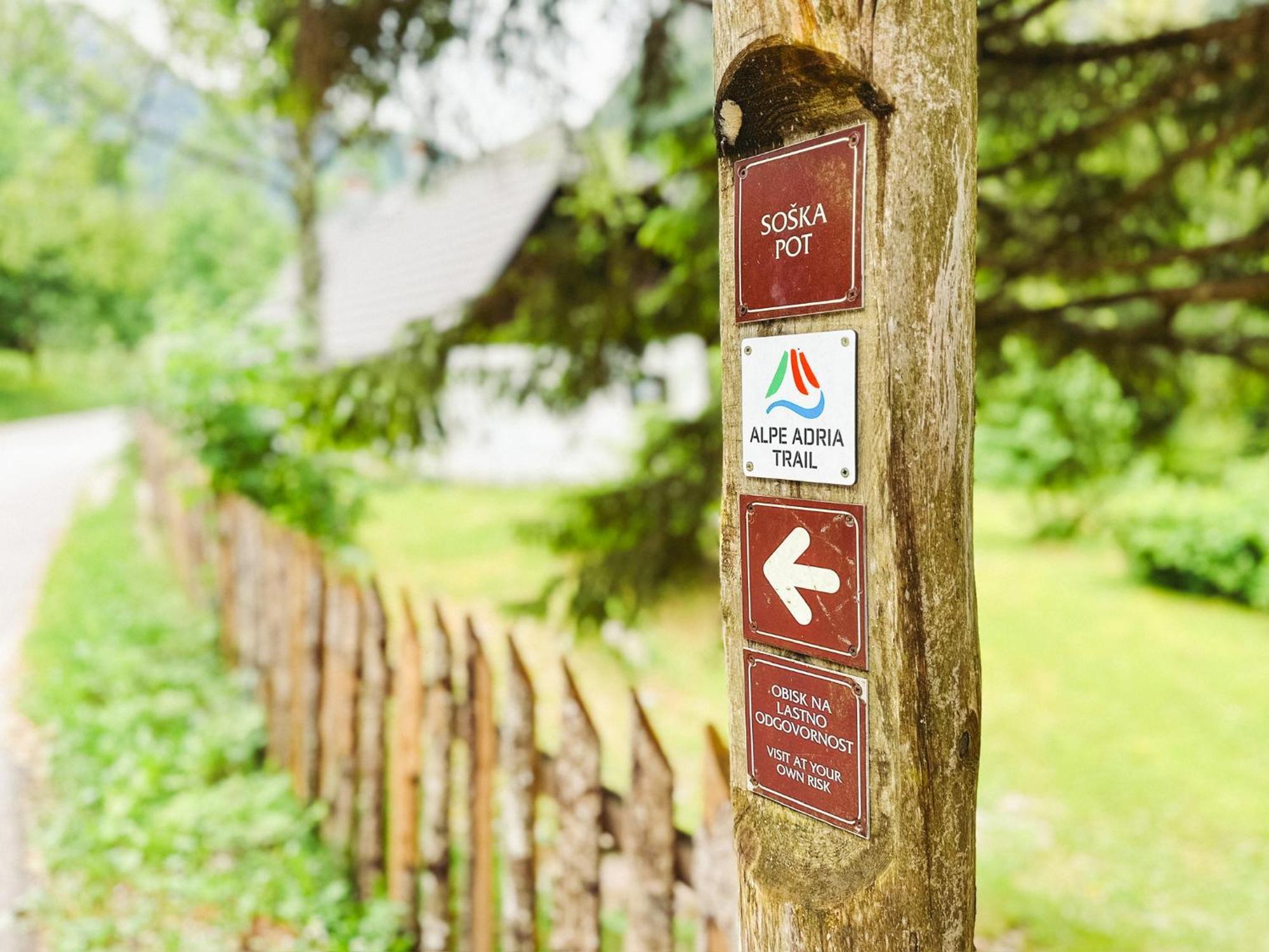 Koca Ob Izviru Soce Villa Trenta Buitenkant foto