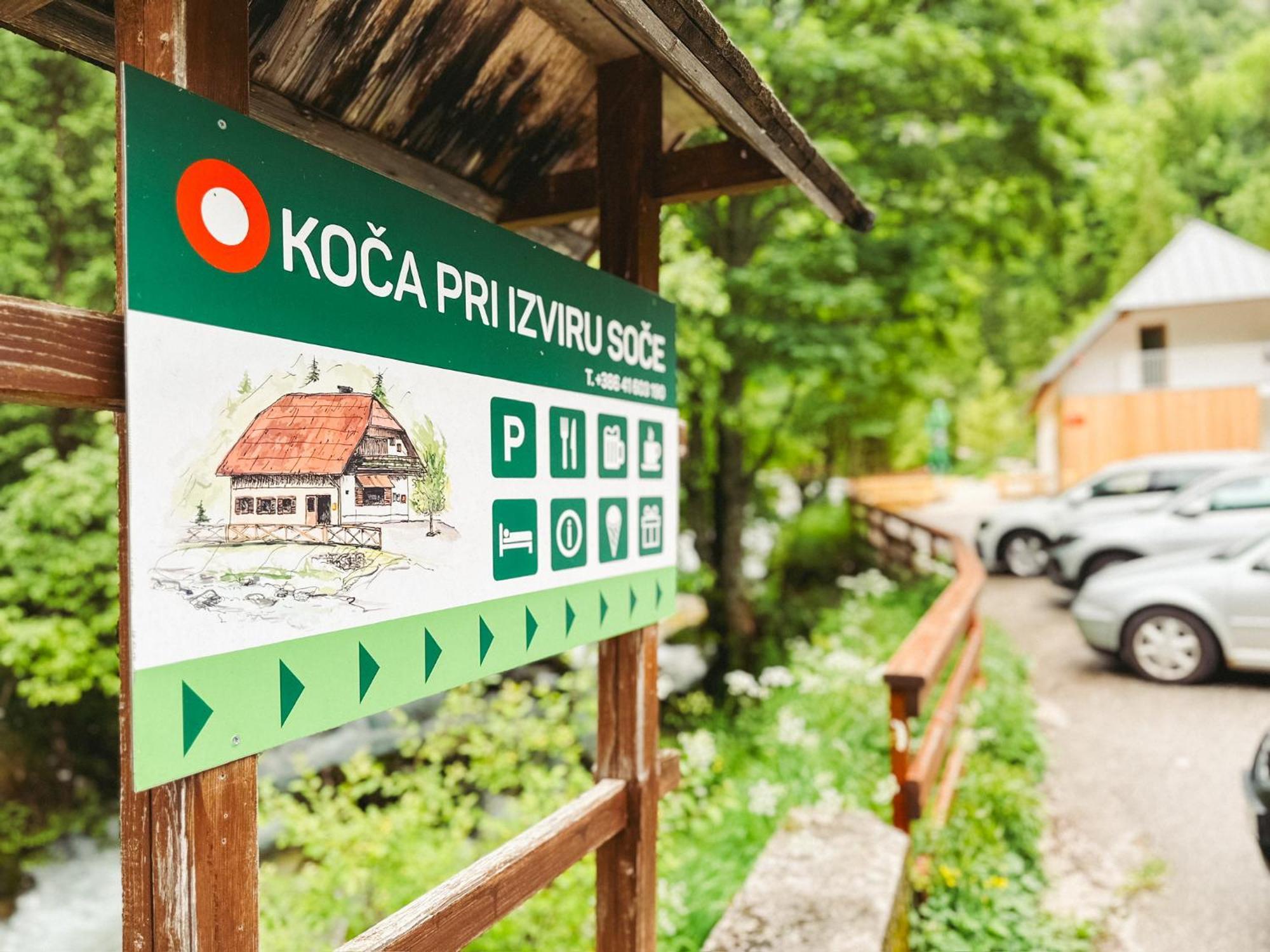Koca Ob Izviru Soce Villa Trenta Buitenkant foto